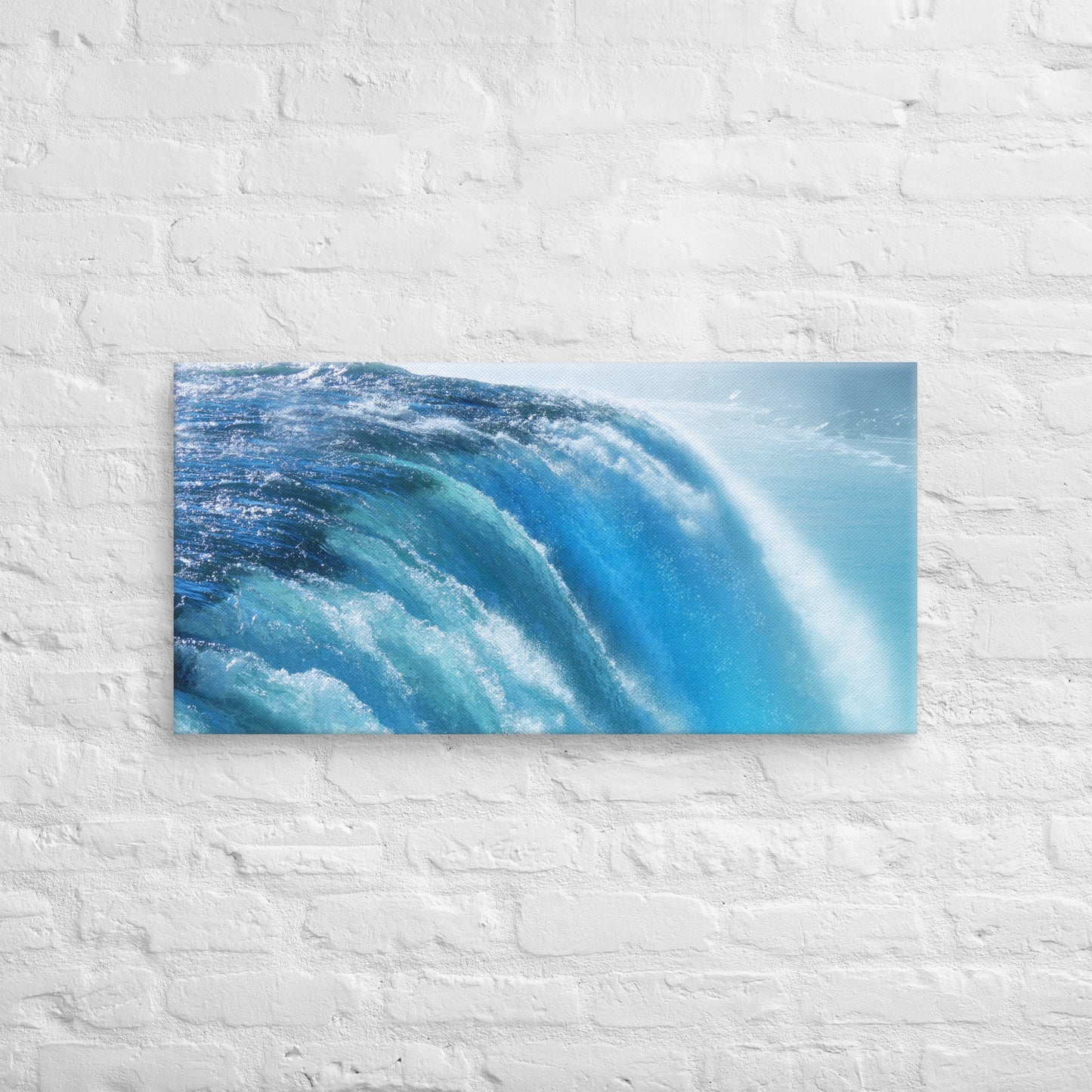 Vibrant Stunning Niagara Falls Photography Canvas - Perfect for Home, Bedroom, Office Decor & Stylish Gift For Nature And Travel Lovers