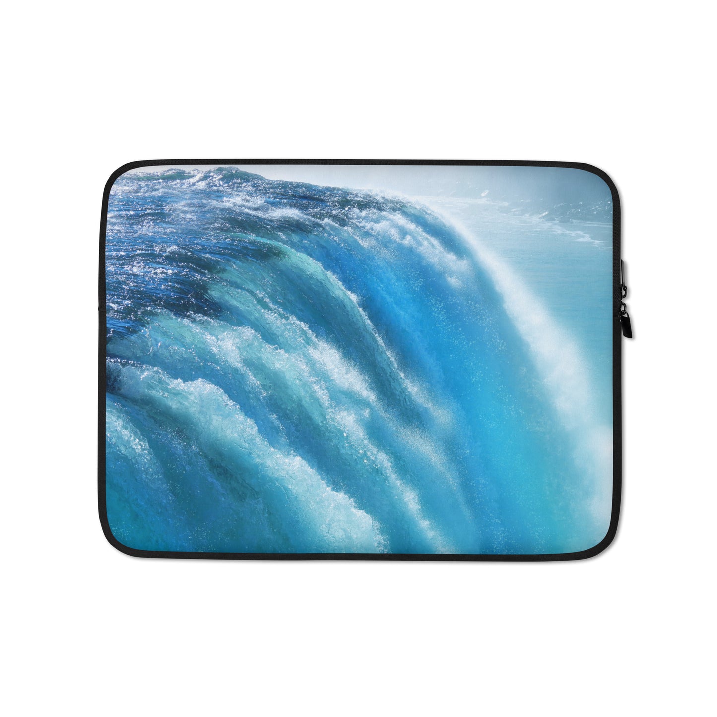 Majestic Niagara Falls Laptop Sleeve - Deep Blue Scenic Photography - Durable And Stylish Protective Case - Perfect for Travel And Office