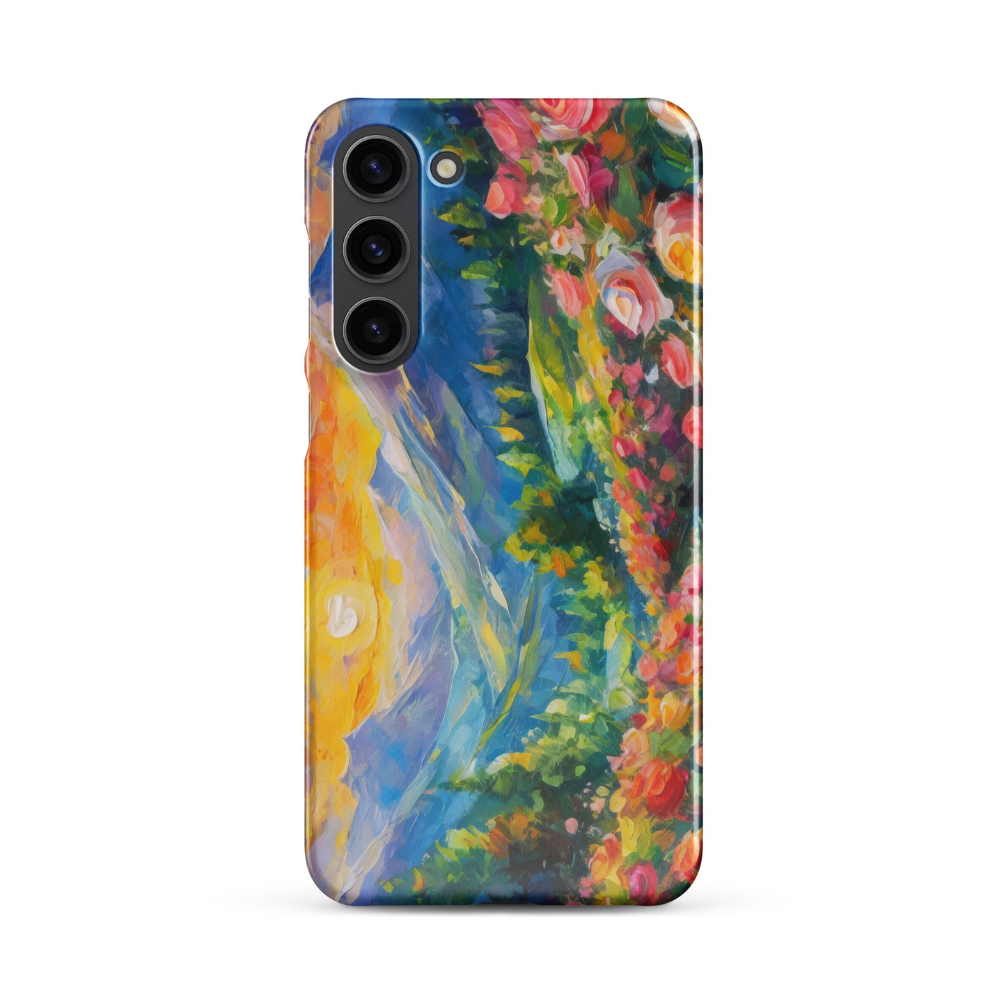 mountains, flowers, roses, sunset, clouds, landscape, scenic, colors, colorful,