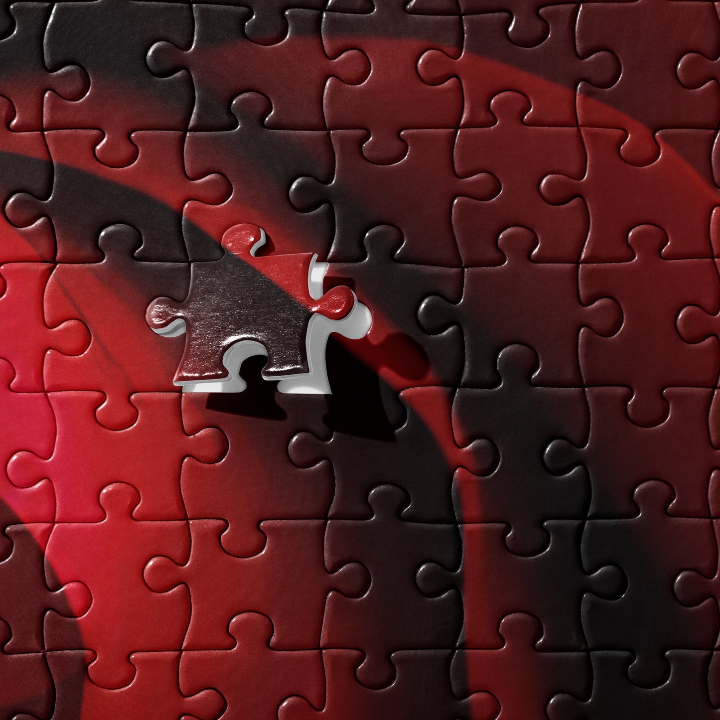 Beautiful Red Rose Jigsaw Puzzle - Vibrant Macro Photography, Sharp And Detailed, A Perfect Gift For Valentines Day And Romantic Occasions