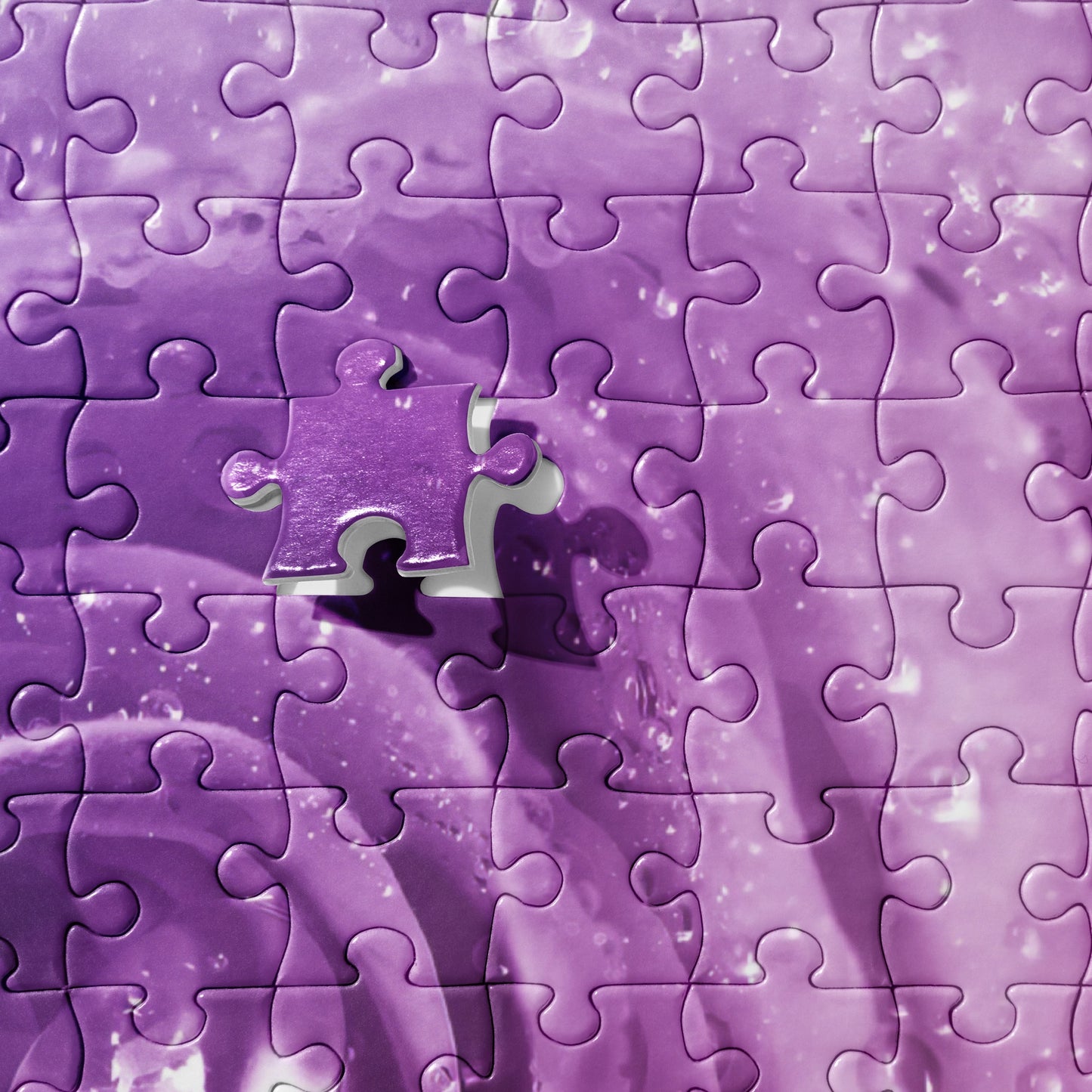 Beautiful Pink Rose Jigsaw Puzzle - Vibrant Macro Photography, Stylish, Colorful And Detailed, A Perfect Gift For Nature And Flower Lovers