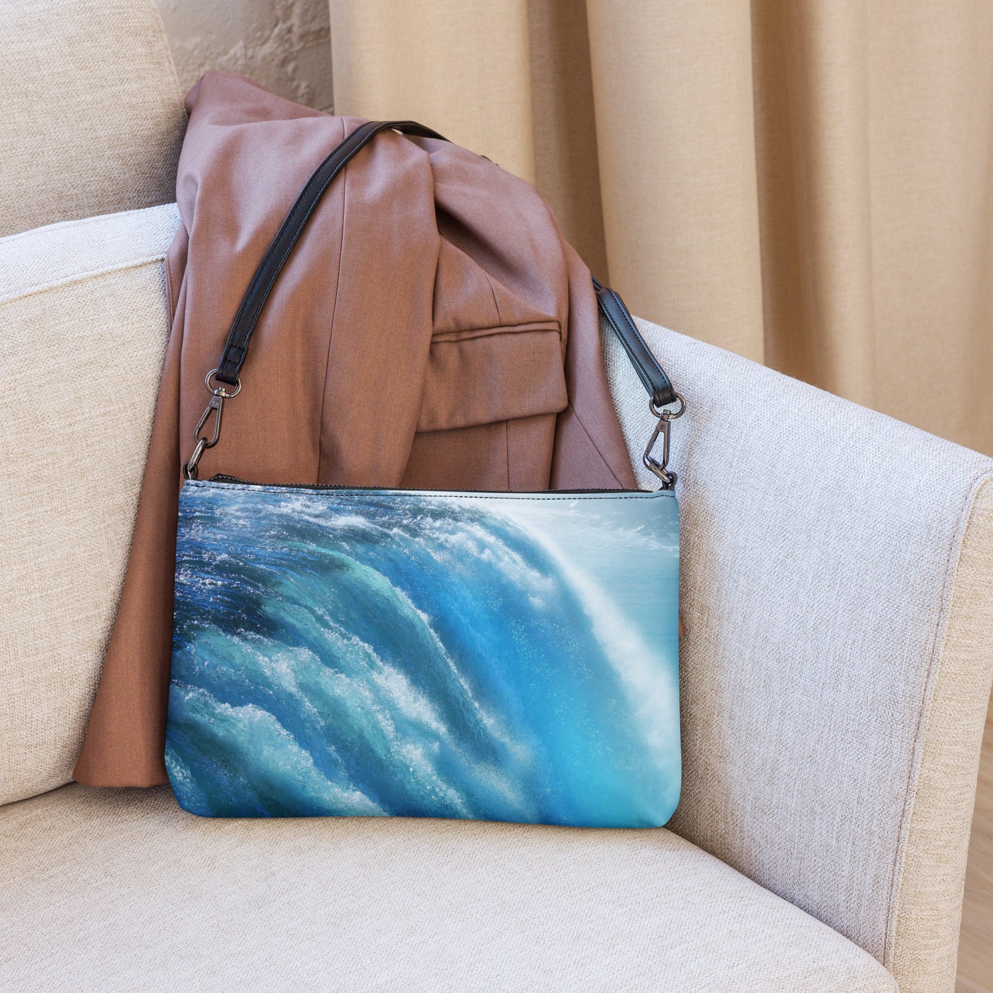 Niagara Falls Crossbody Bag - Vibrant And Stylish Nature Photography, Fun Perfect Gift For Travel And Nature Lovers, Great For Every Day Use