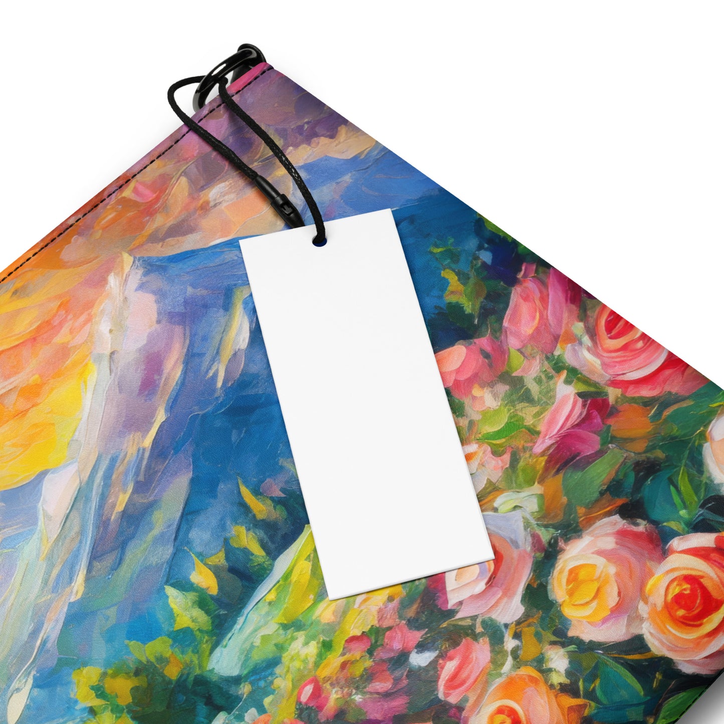 Scenic Mountain Sunset Crossbody Bag - Majestic Oil Painting, Nature Lovers Gift, Colorful Stylish Accessory, Perfect For Travel & Daily Use