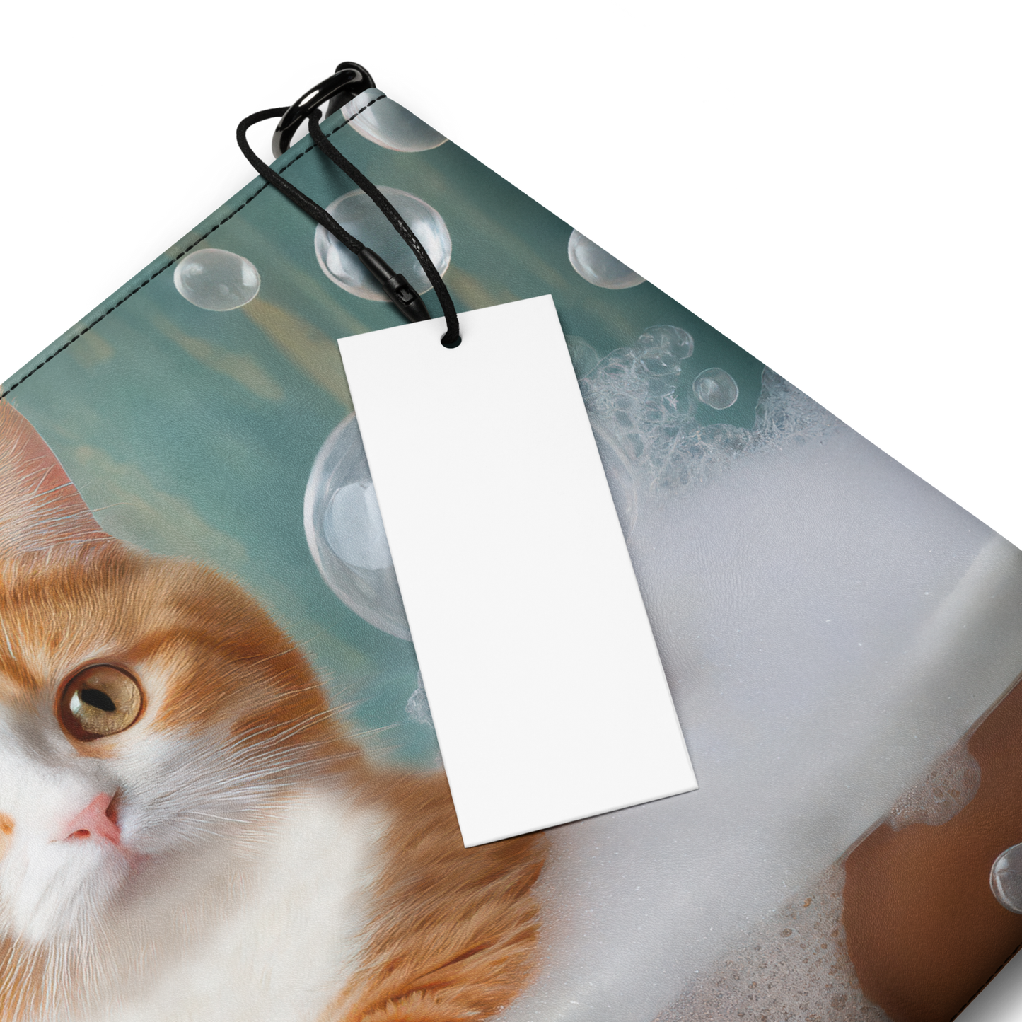 Adorable Cat In Bubble Bath Crossbody Bag - Cute Gift For Cat & Pet Lovers, Teens And Kids - Perfect For Everyday Use And Stylish Fashion