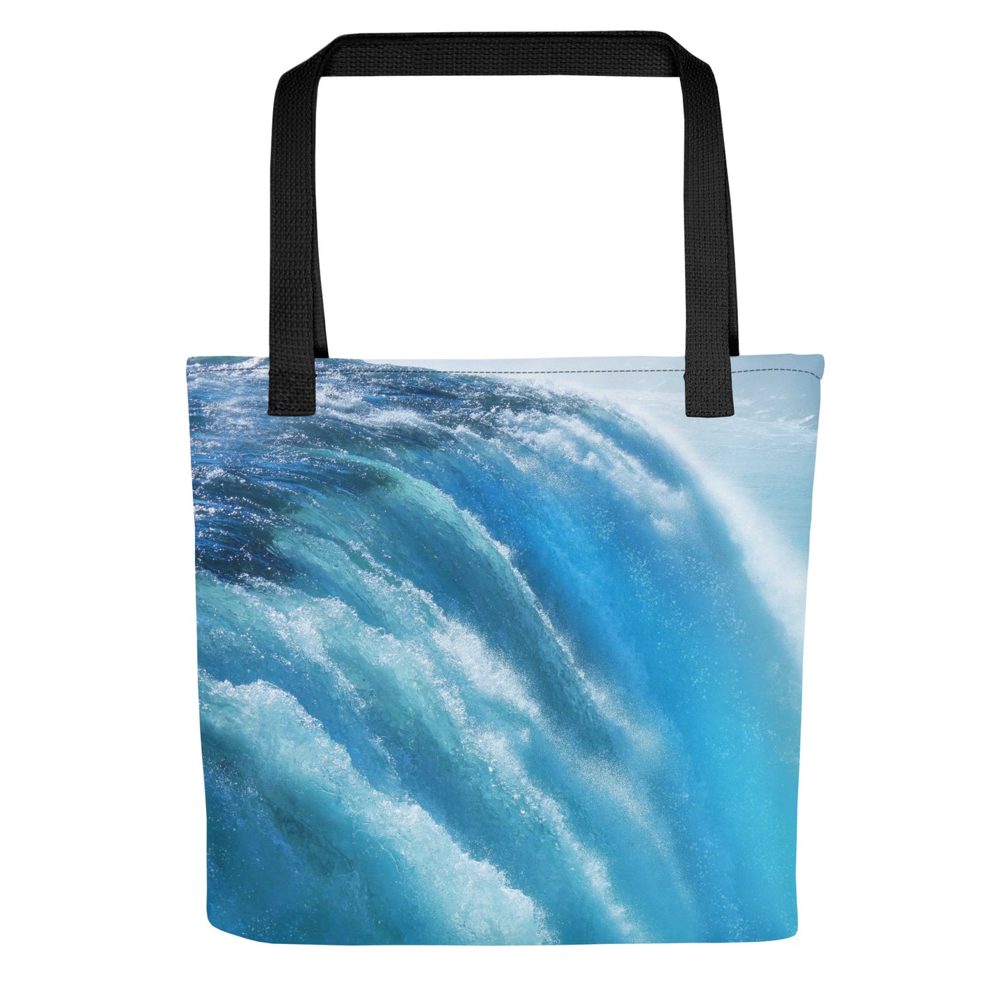 Beautiful Niagara Falls Tote Bag - Vibrant Blue Shades, Sharp Detail - Stunning Photography - Perfect Gift for Nature And Travel Lovers
