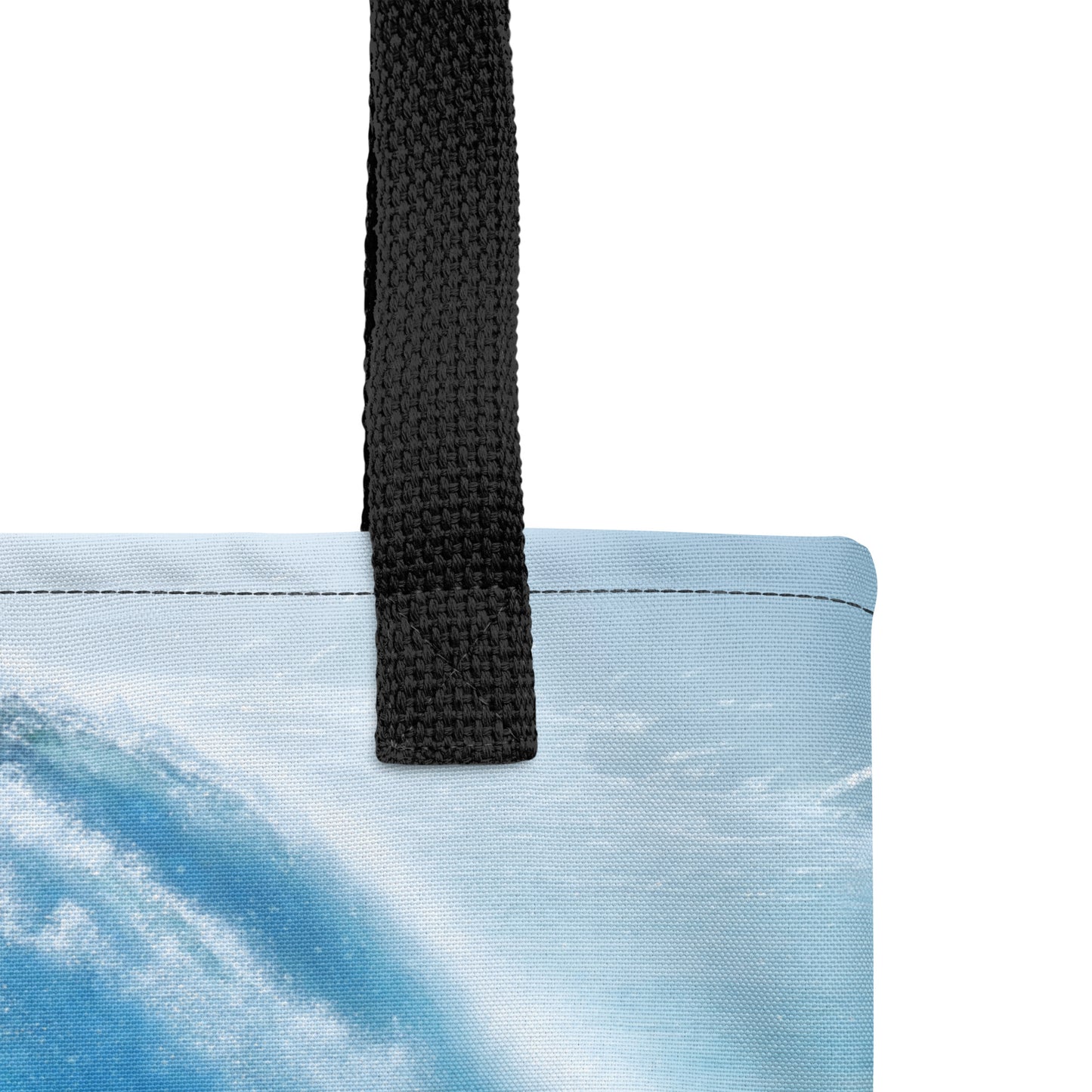 Beautiful Niagara Falls Tote Bag - Vibrant Blue Shades, Sharp Detail - Stunning Photography - Perfect Gift for Nature And Travel Lovers