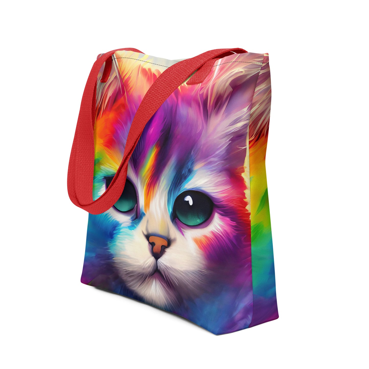 cat, feline, cats, pets, rainbow, colors, colorful, vibrant,