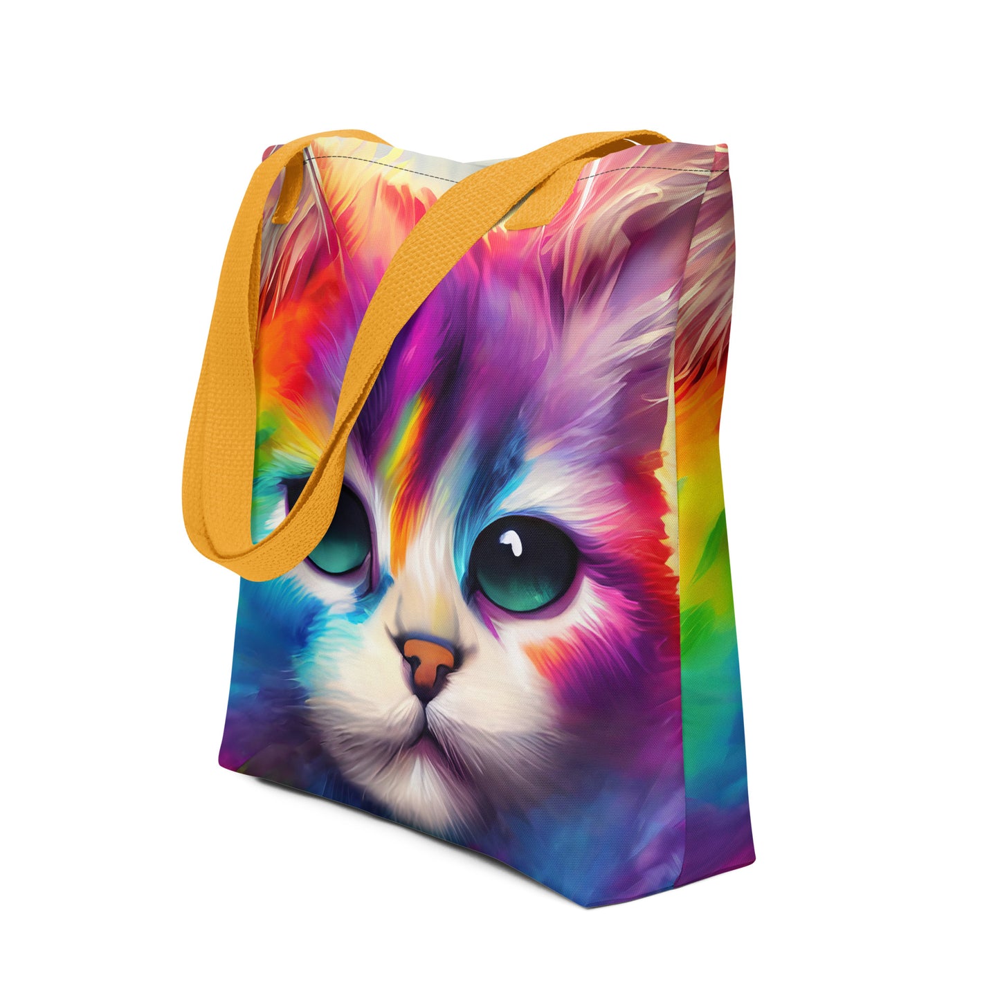 cat, feline, cats, pets, rainbow, colors, colorful, vibrant,