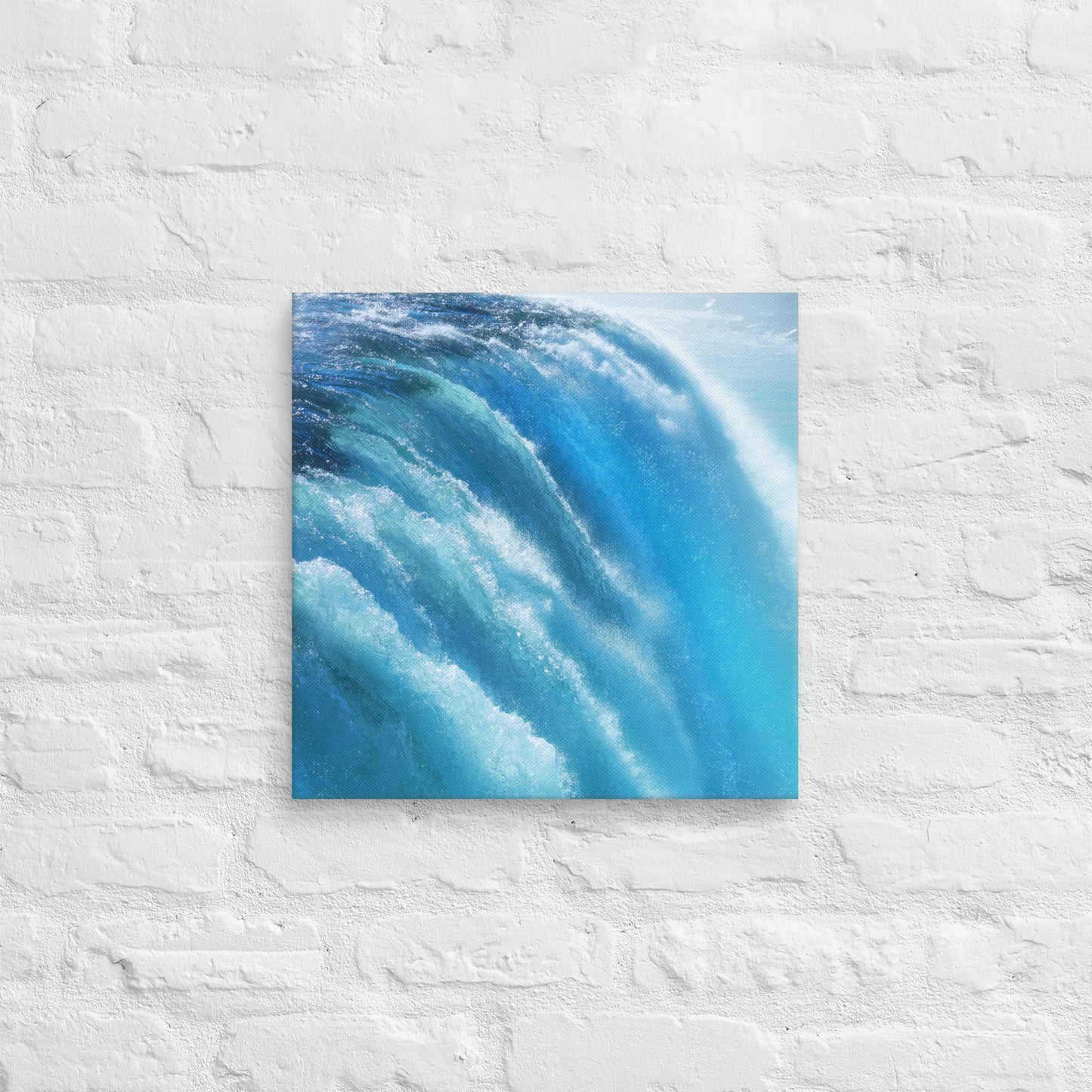 Vibrant Stunning Niagara Falls Photography Canvas - Perfect for Home, Bedroom, Office Decor & Stylish Gift For Nature And Travel Lovers