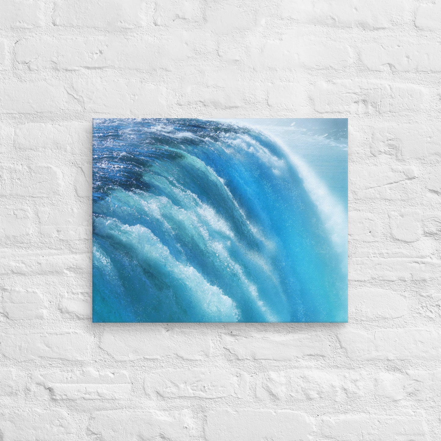Vibrant Stunning Niagara Falls Photography Canvas - Perfect for Home, Bedroom, Office Decor & Stylish Gift For Nature And Travel Lovers
