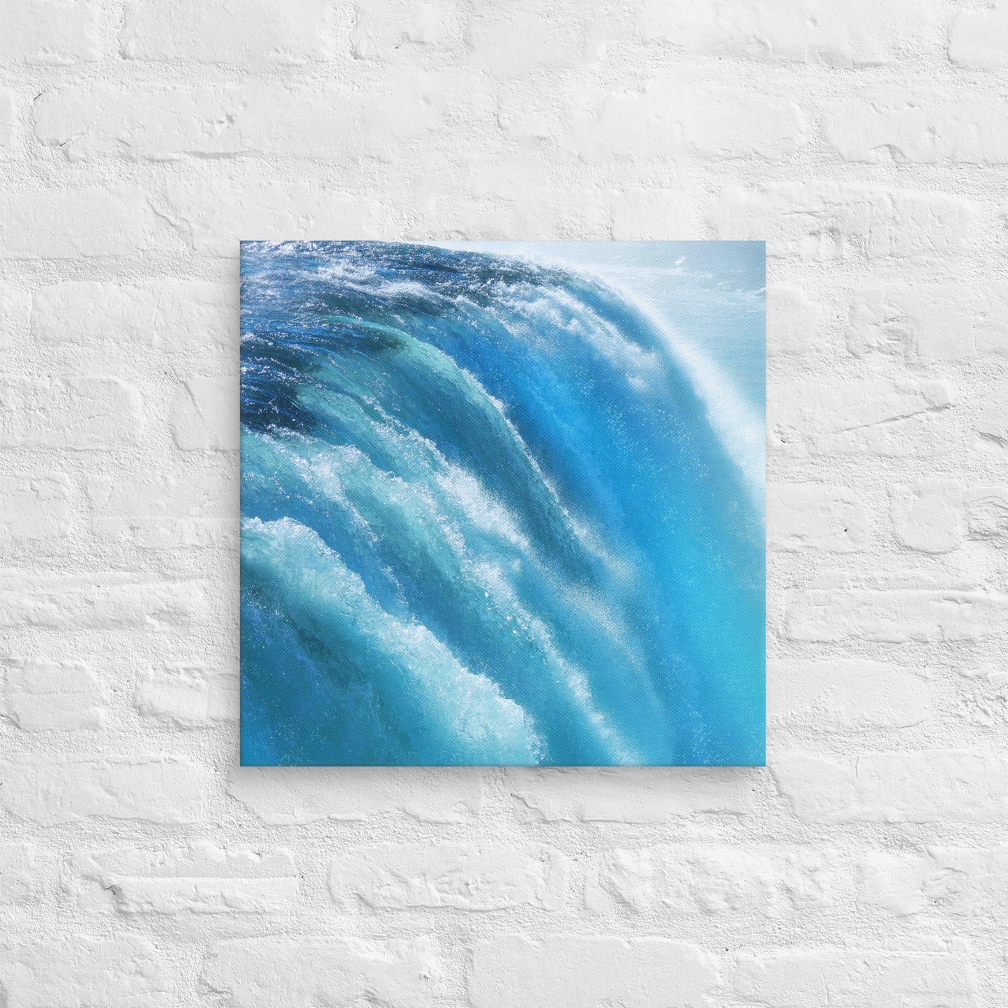 Vibrant Stunning Niagara Falls Photography Canvas - Perfect for Home, Bedroom, Office Decor & Stylish Gift For Nature And Travel Lovers