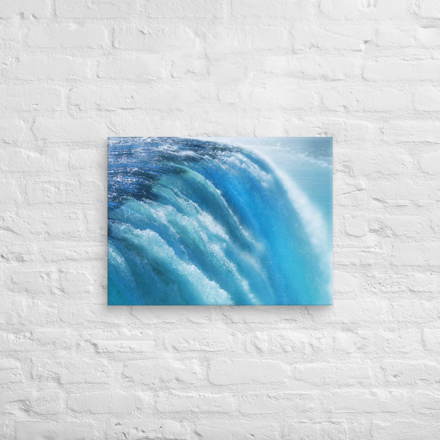 Vibrant Stunning Niagara Falls Photography Canvas - Perfect for Home, Bedroom, Office Decor & Stylish Gift For Nature And Travel Lovers