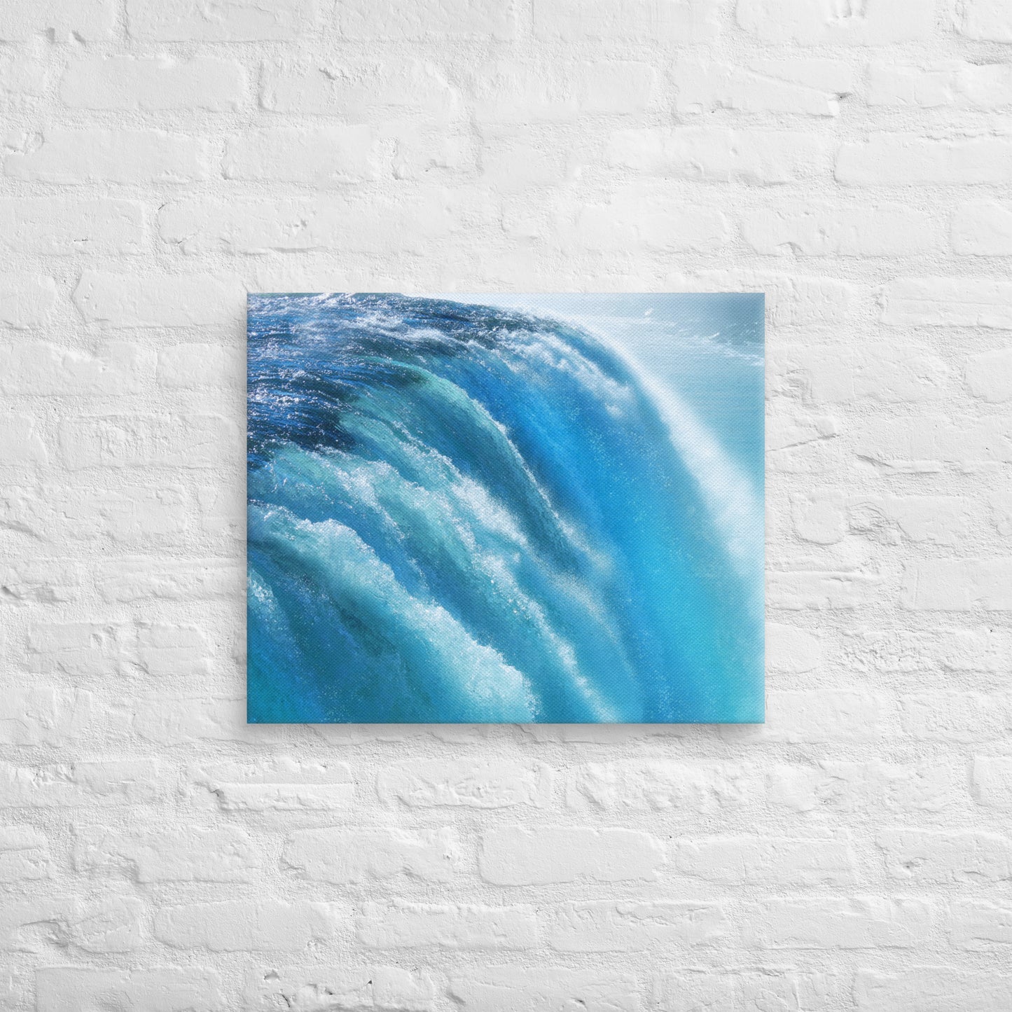 Vibrant Stunning Niagara Falls Photography Canvas - Perfect for Home, Bedroom, Office Decor & Stylish Gift For Nature And Travel Lovers