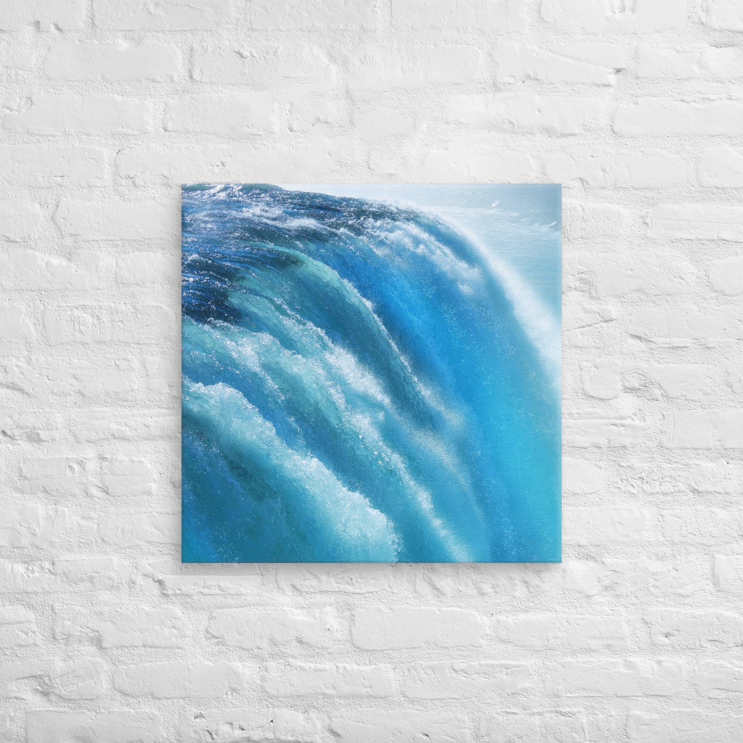 Vibrant Stunning Niagara Falls Photography Canvas - Perfect for Home, Bedroom, Office Decor & Stylish Gift For Nature And Travel Lovers