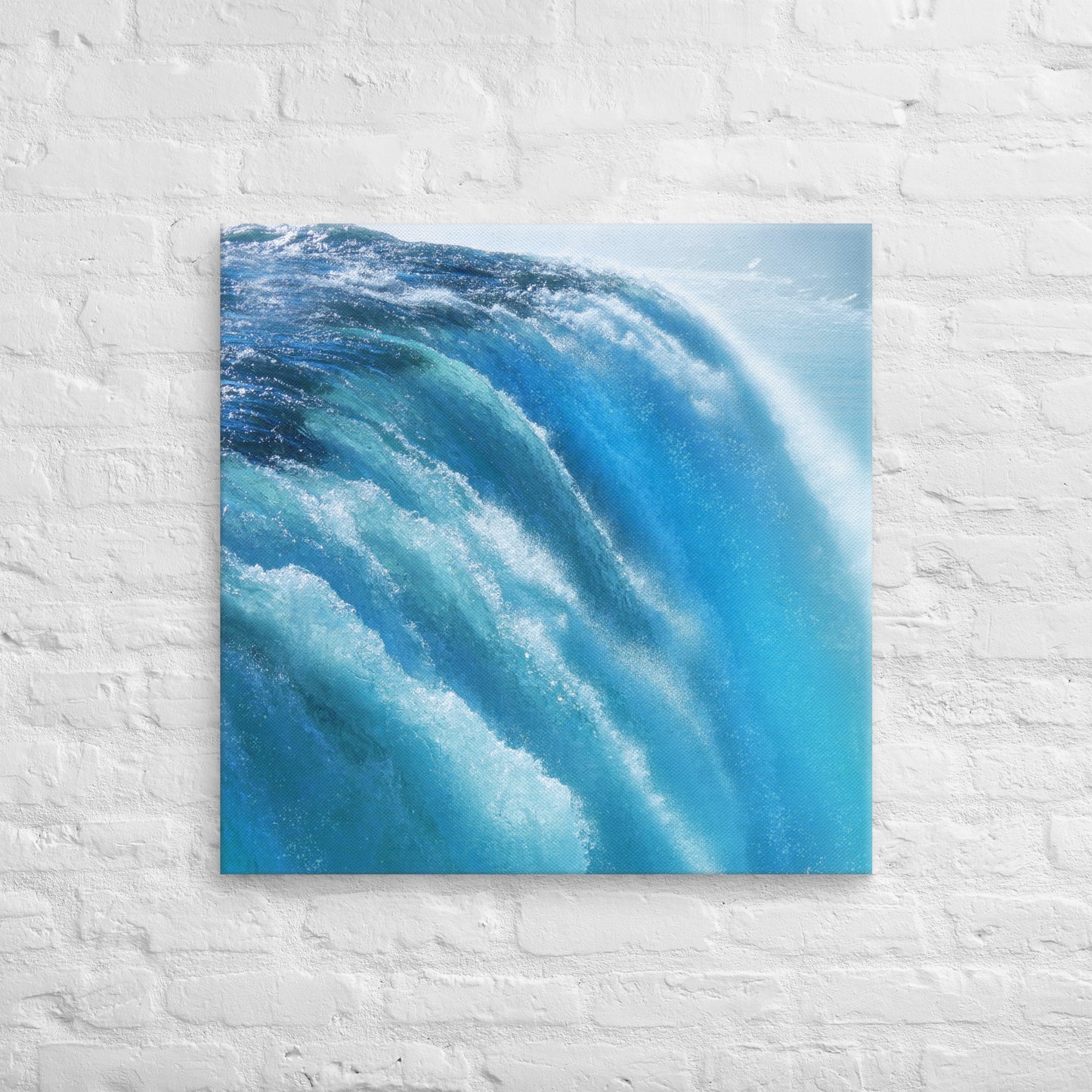 Vibrant Stunning Niagara Falls Photography Canvas - Perfect for Home, Bedroom, Office Decor & Stylish Gift For Nature And Travel Lovers