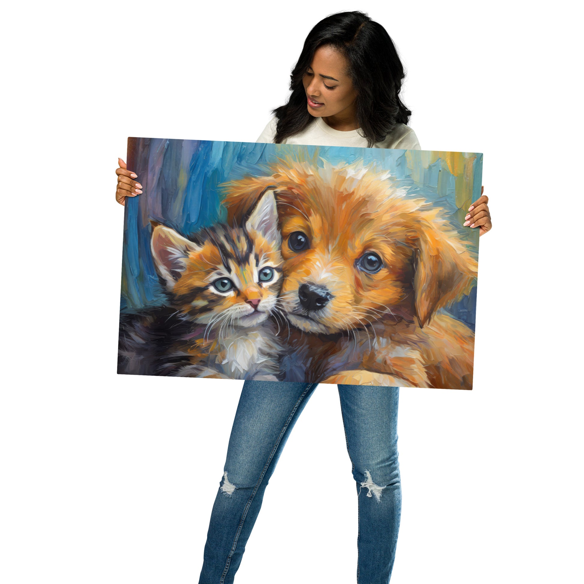 kitten, puppy, dogs, cats, pals, friends, pets, cute,