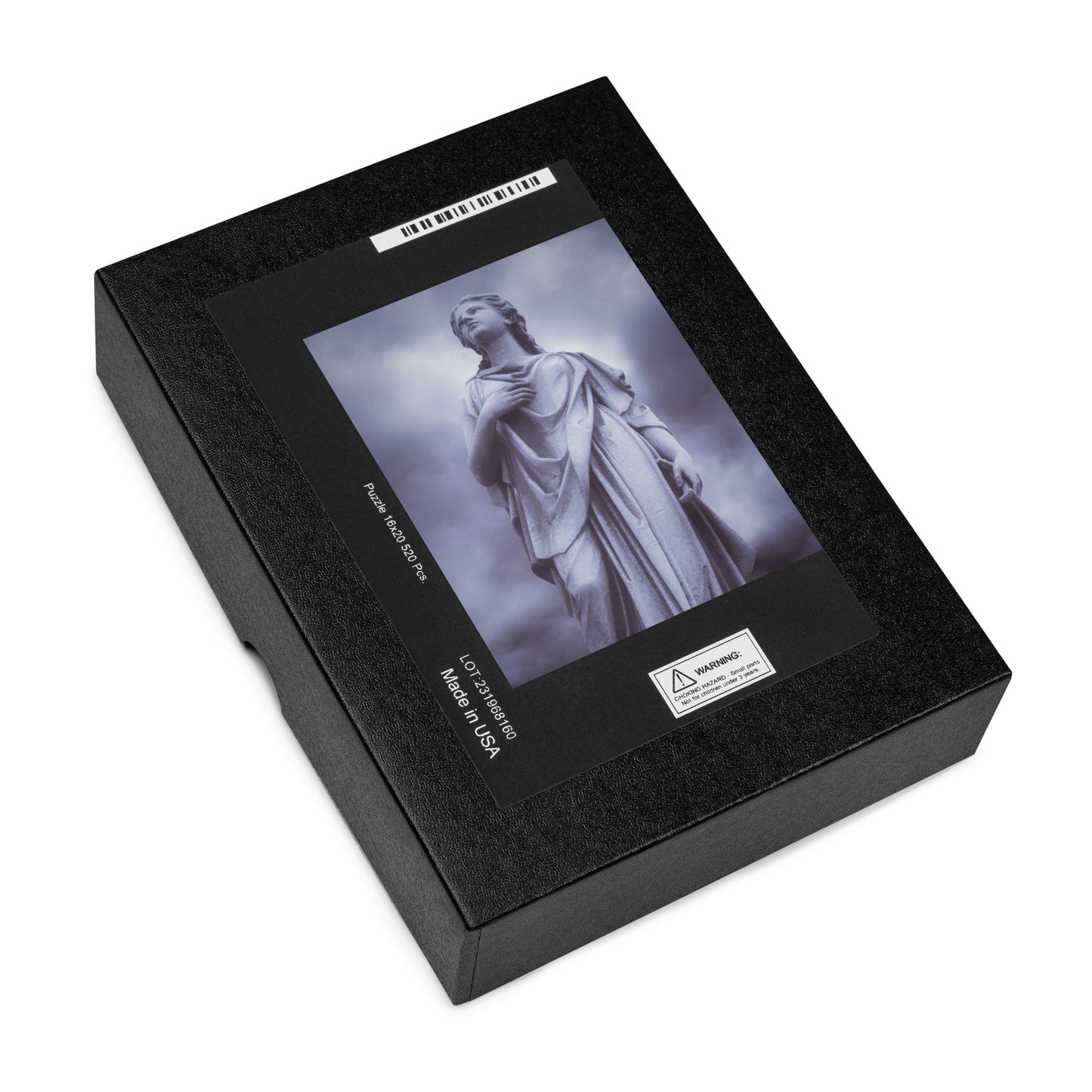 Fine Art Jigsaw Puzzle – Beautiful Statue Of A Woman With Stormy Blue Sky Background – A Unique Gift For Contemporary And Fine Art Photography Lovers