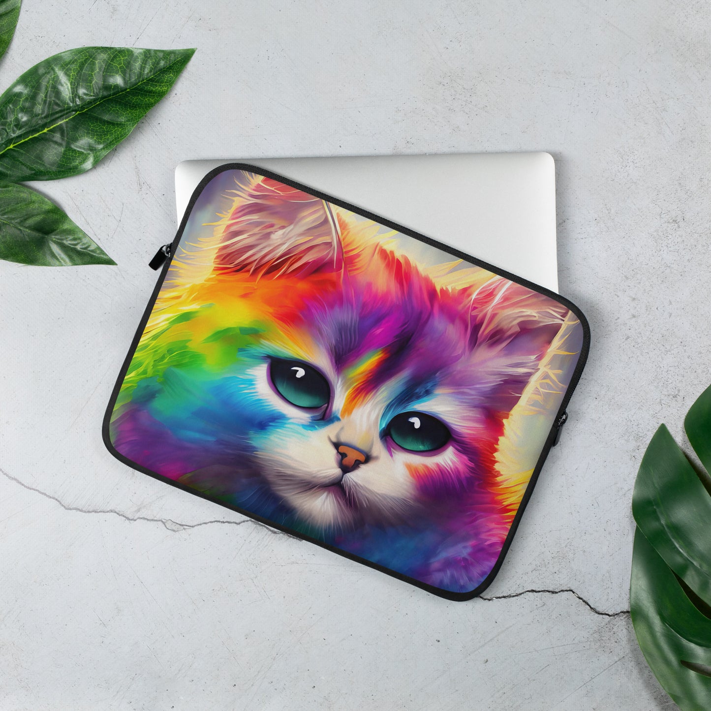 cat, feline, cats, pets, rainbow, colors, colorful, vibrant,