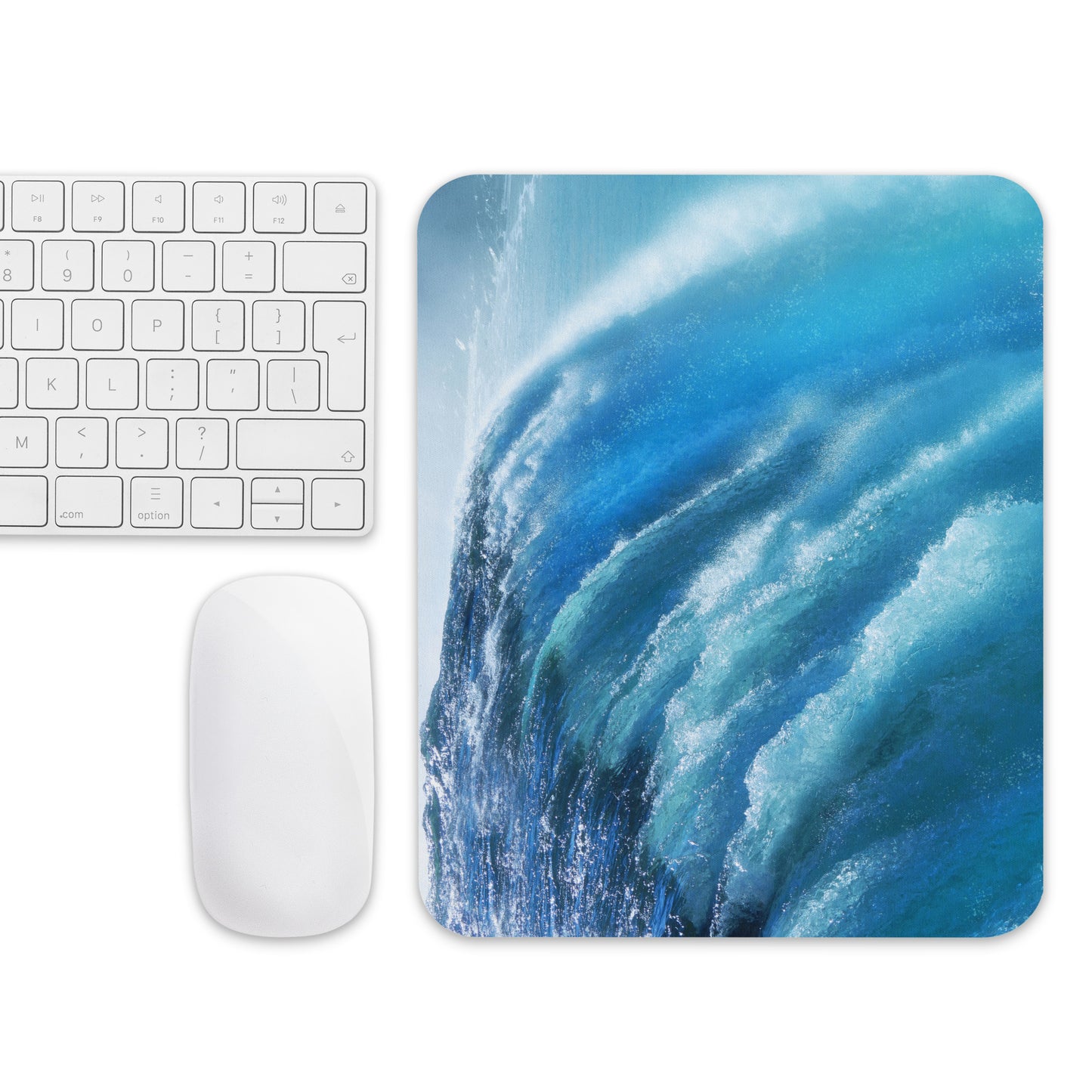 Niagara Falls Mouse Pad – Sharp And Vibrant Photograph, Blue Shades, Perfect Gift For Nature Lovers & Travelers - Beautiful Stationary Décor