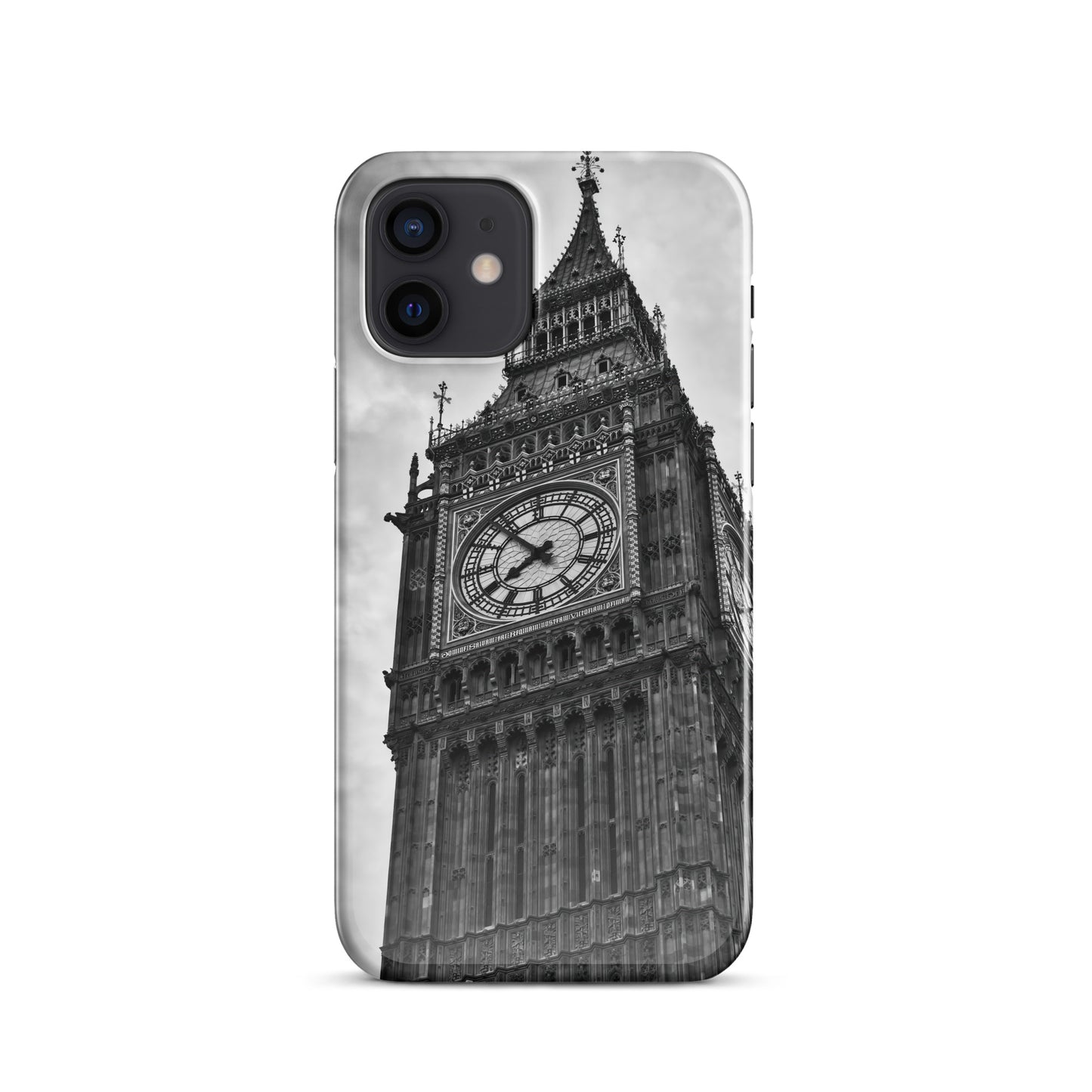 Big Ben iPhone® Snap Case - Stylish Black & White Photography, Phone Case For Durable Protection, Perfect Gift For Friends And Travelers