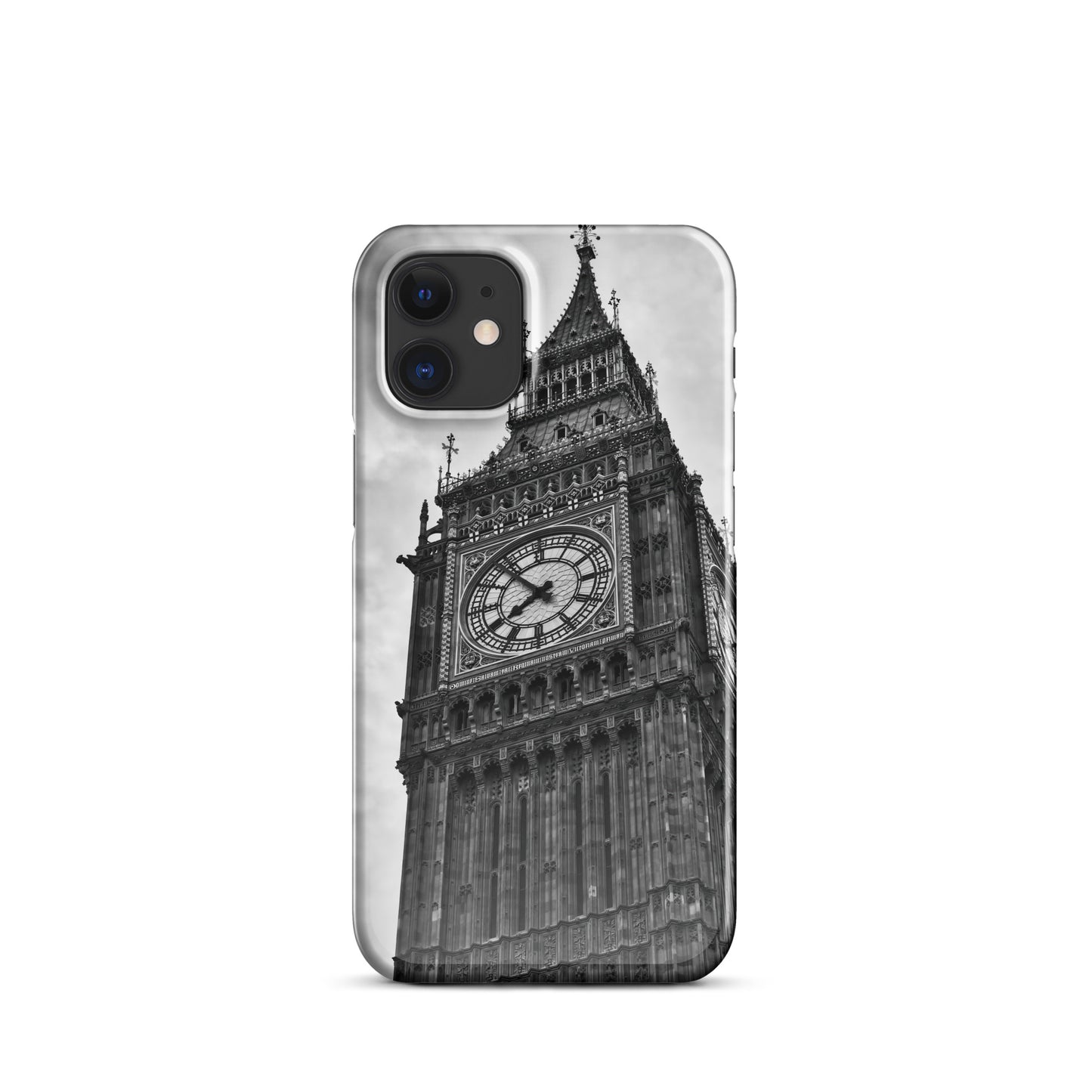Big Ben iPhone® Snap Case - Stylish Black & White Photography, Phone Case For Durable Protection, Perfect Gift For Friends And Travelers