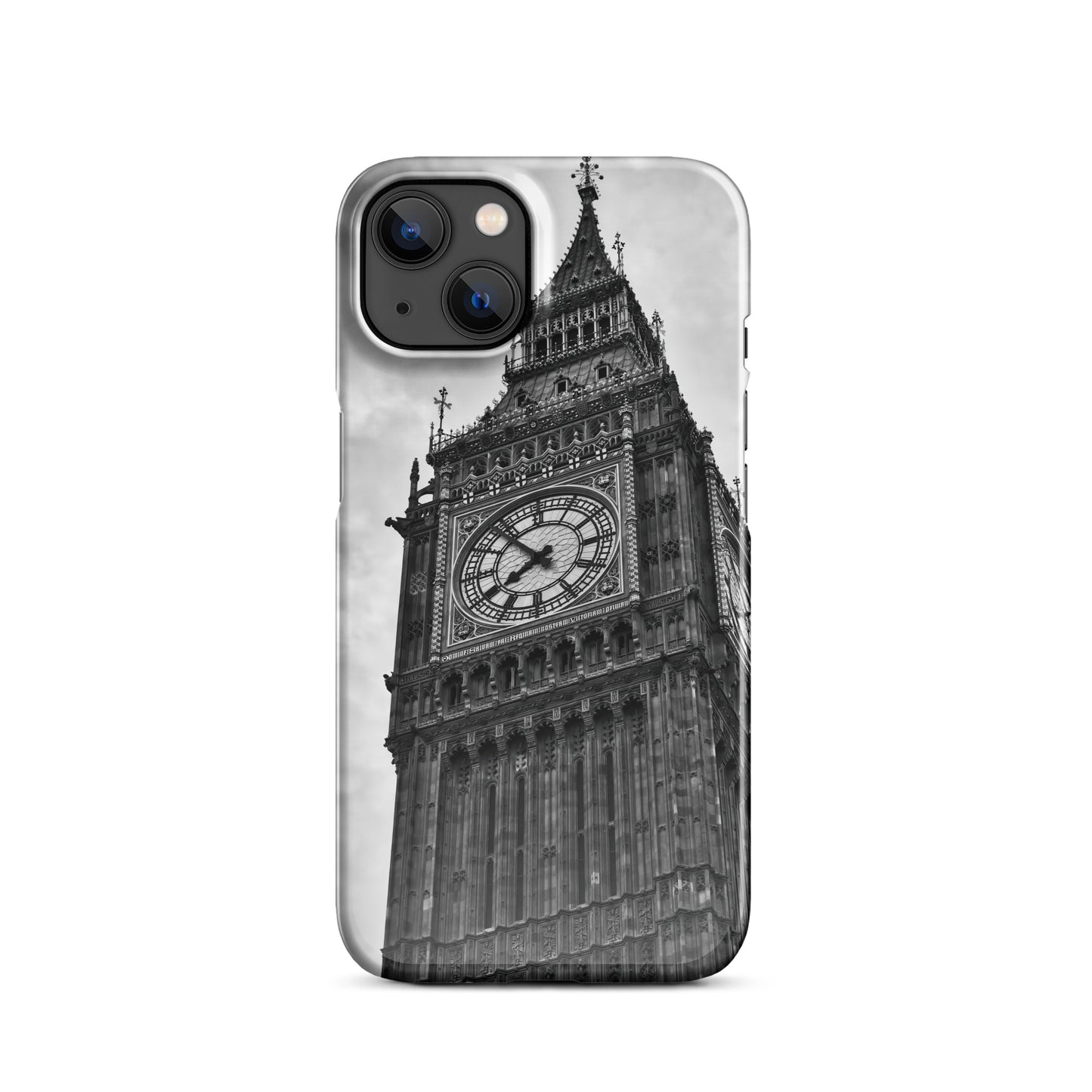 Big Ben iPhone® Snap Case - Stylish Black & White Photography, Phone Case For Durable Protection, Perfect Gift For Friends And Travelers