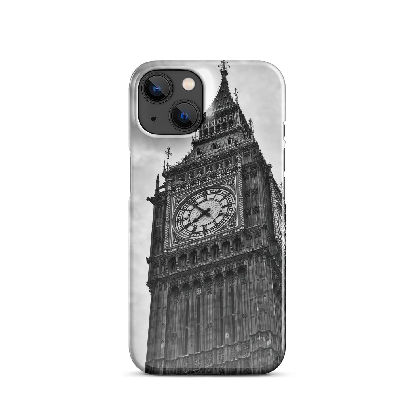 Big Ben iPhone® Snap Case - Stylish Black & White Photography, Phone Case For Durable Protection, Perfect Gift For Friends And Travelers