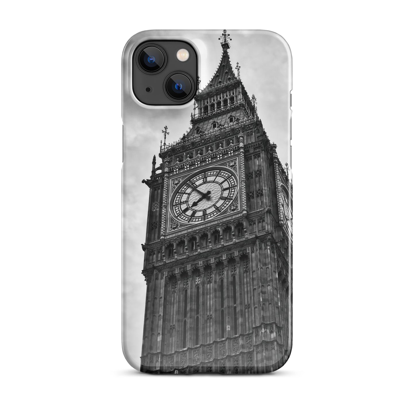 Big Ben iPhone® Snap Case - Stylish Black & White Photography, Phone Case For Durable Protection, Perfect Gift For Friends And Travelers