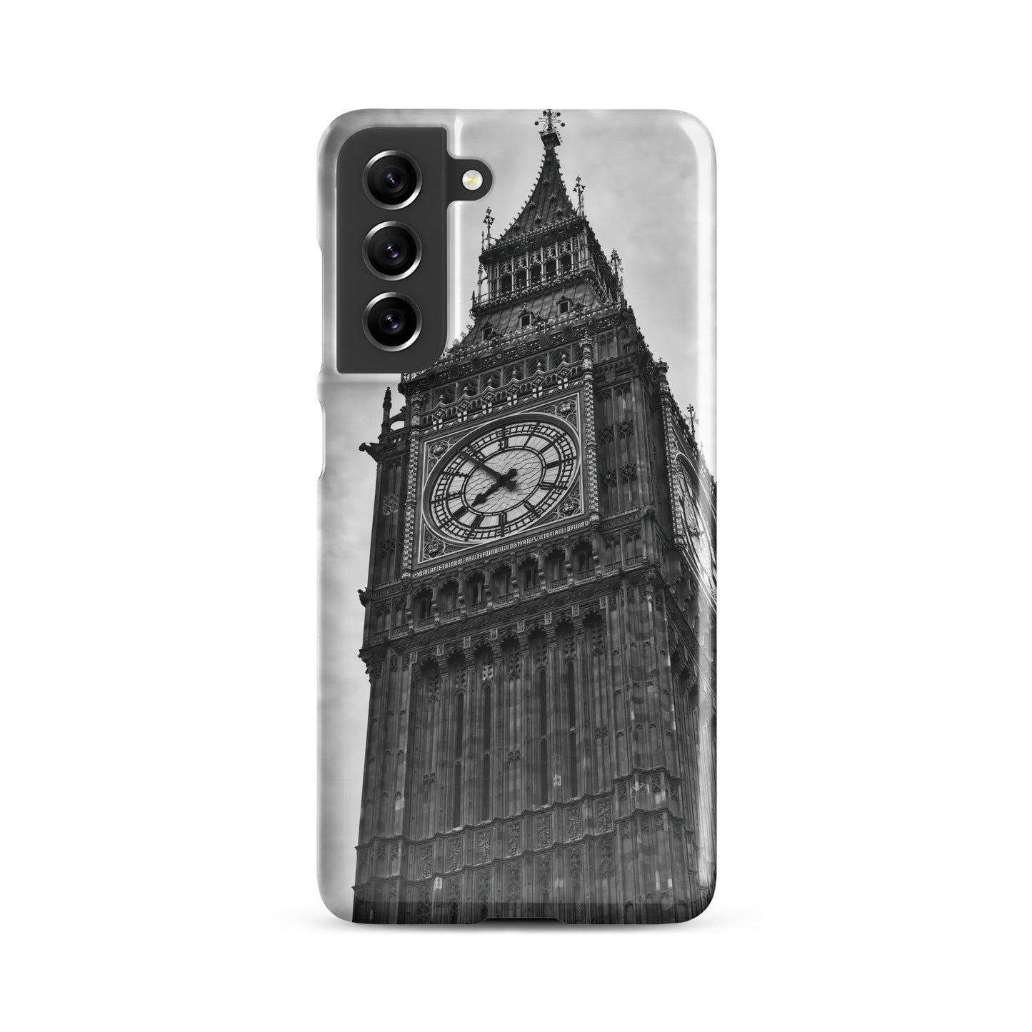 Big Ben Samsung® Phone Snap Case - Stunning Black & White Photography, Elegant Phone Décor, Perfect Stylish Gift For Friends And Travelers