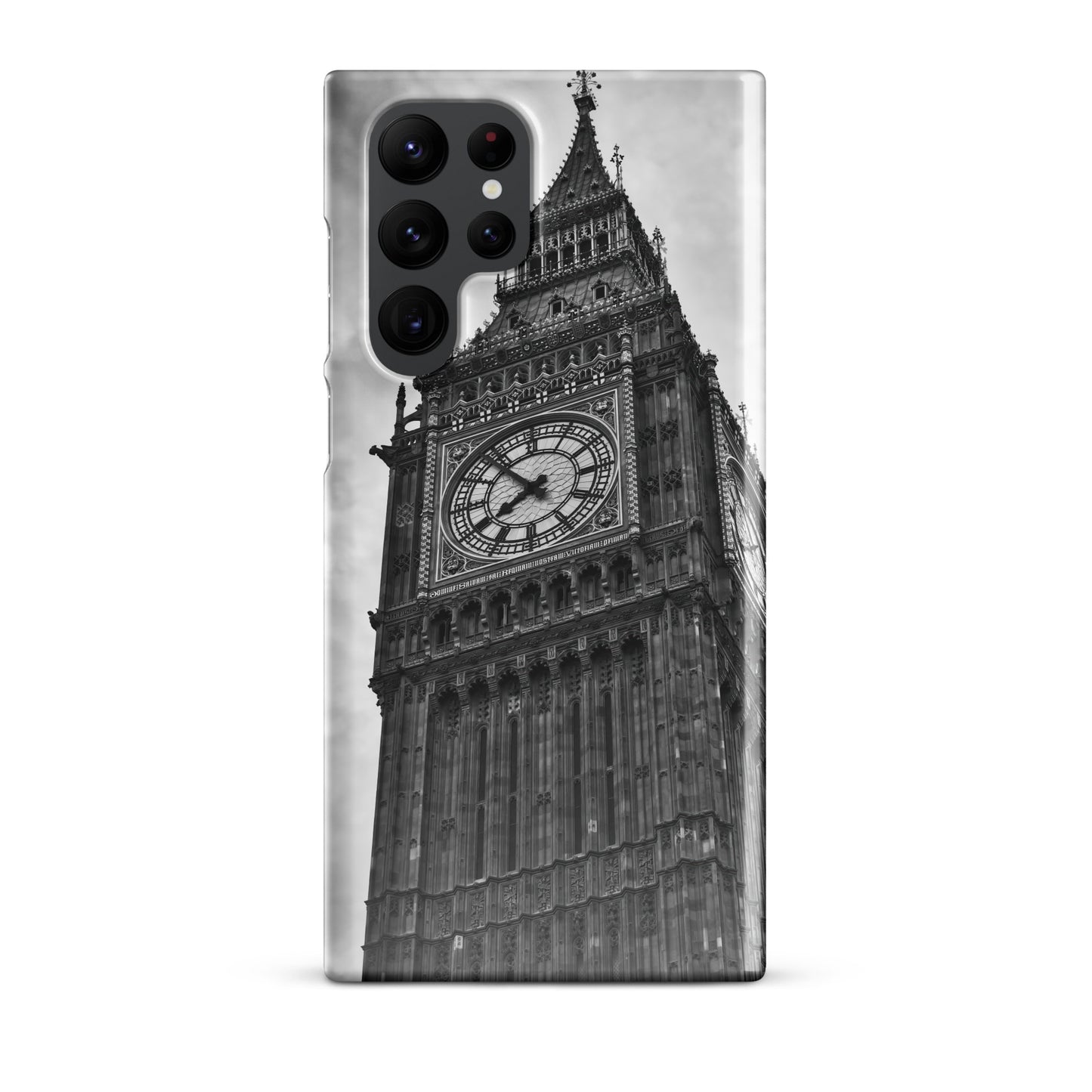 Big Ben Samsung® Phone Snap Case - Stunning Black & White Photography, Elegant Phone Décor, Perfect Stylish Gift For Friends And Travelers