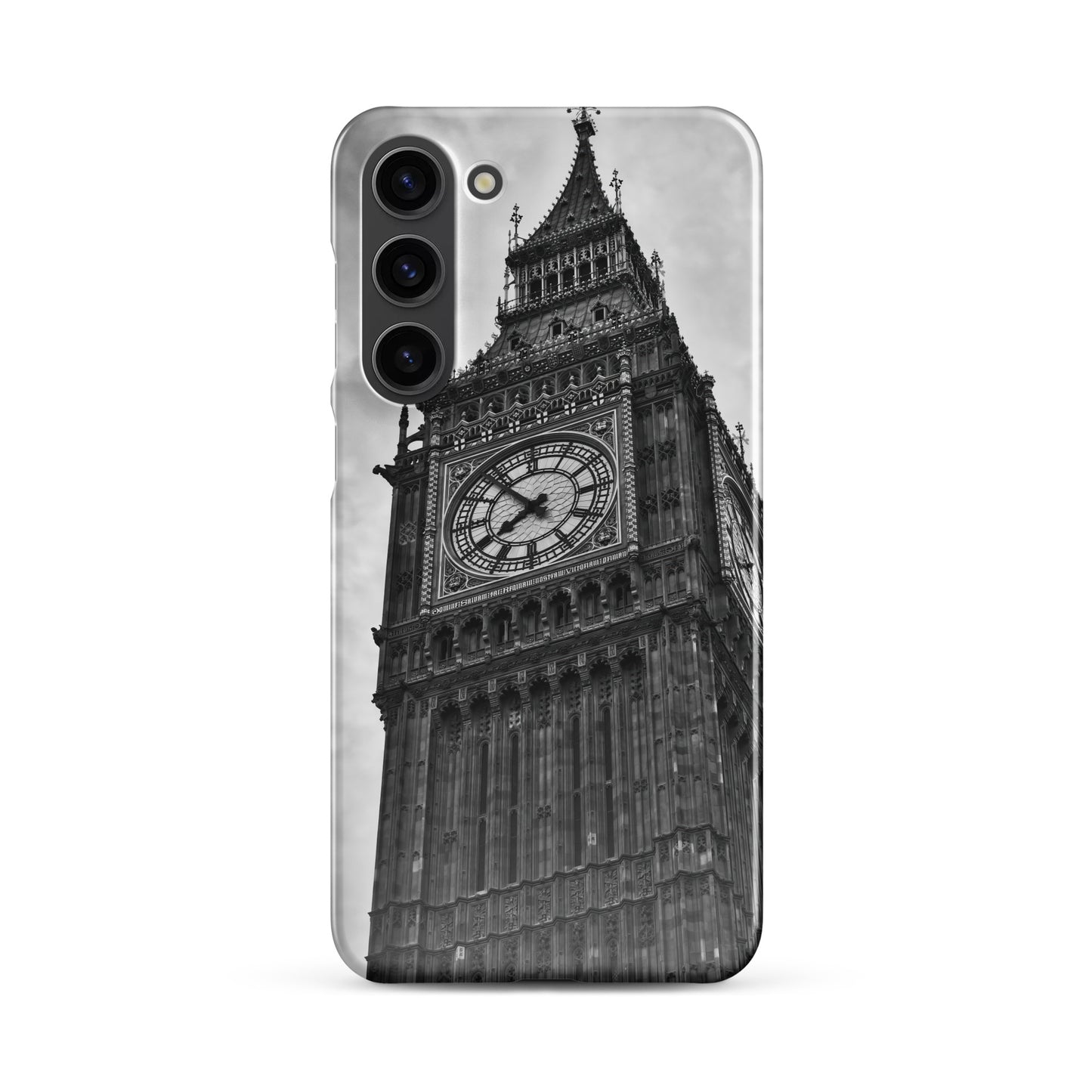 Big Ben Samsung® Phone Snap Case - Stunning Black & White Photography, Elegant Phone Décor, Perfect Stylish Gift For Friends And Travelers