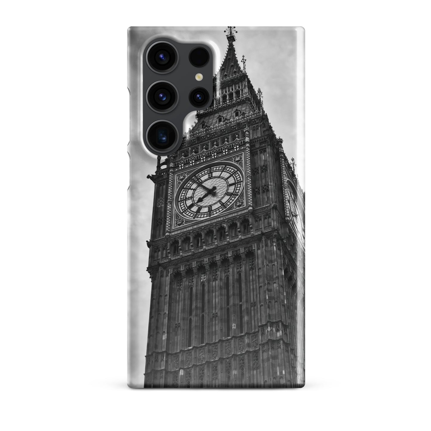 Big Ben Samsung® Phone Snap Case - Stunning Black & White Photography, Elegant Phone Décor, Perfect Stylish Gift For Friends And Travelers