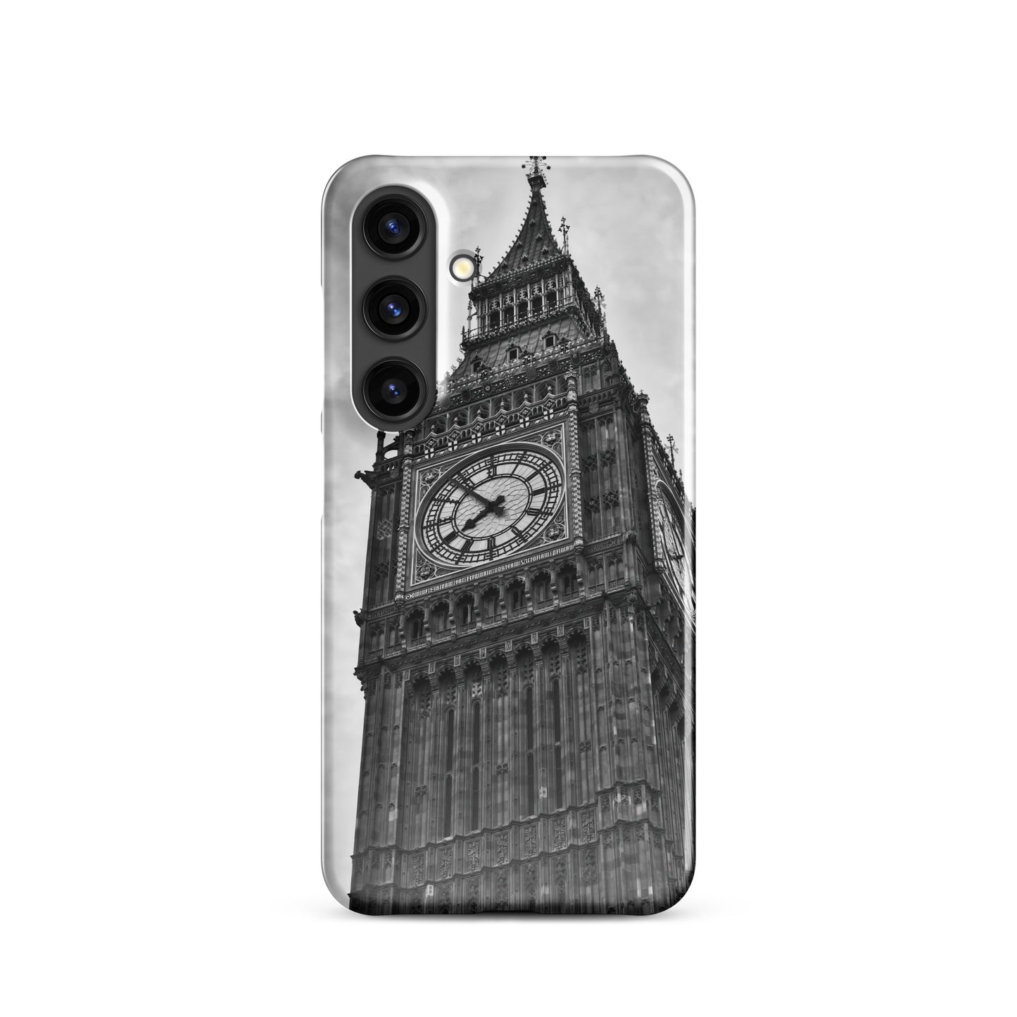 Big Ben Samsung® Phone Snap Case - Stunning Black & White Photography, Elegant Phone Décor, Perfect Stylish Gift For Friends And Travelers