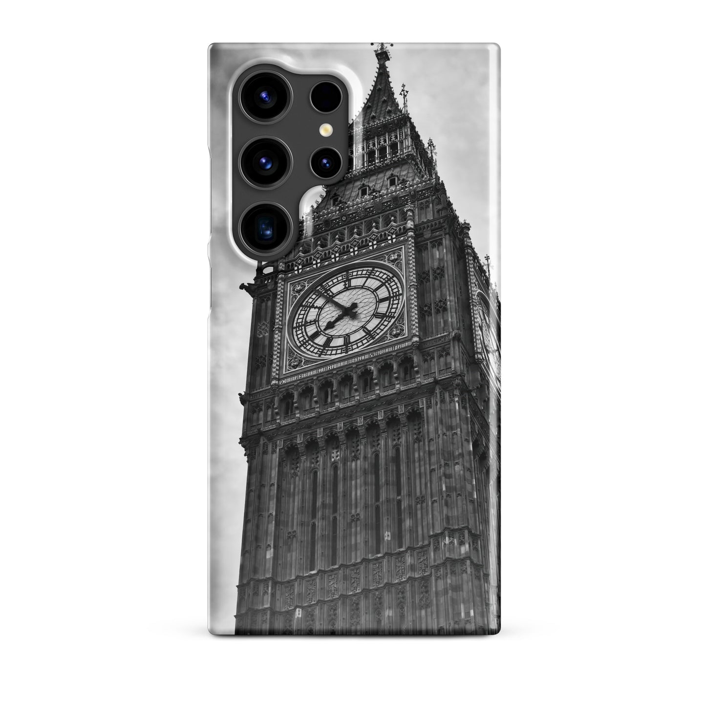 Big Ben Samsung® Phone Snap Case - Stunning Black & White Photography, Elegant Phone Décor, Perfect Stylish Gift For Friends And Travelers